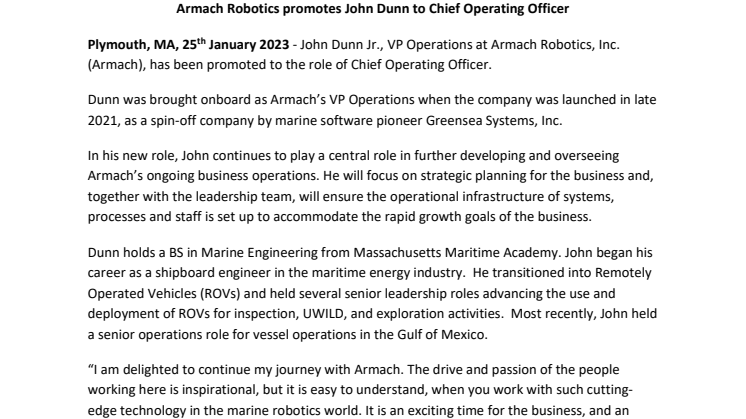 Jan23 Armach John Dunn Promotion.approved.pdf