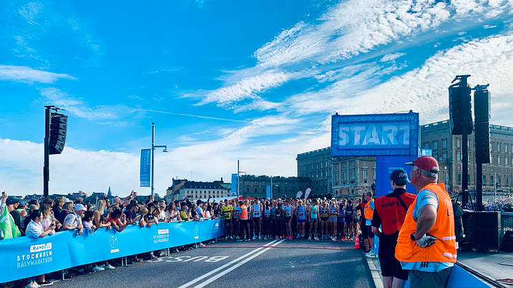 Största startfältet på sju år när Ramboll Stockholm Halvmarathon avgjordes