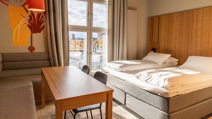 NYOPPUSSET PÅ COMFORT HOTEL: Comfort Hotel Grand Central i Østbanehallen har fått 24 nye rom.