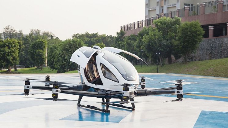 Aerial vehicles promise to make the auto-pilot, short-distance flying of people and goods a reality for cities. (Photo: FACC)