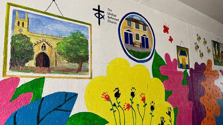 Magical murals and improved lighting have transformed the Meldreth to Melbourn underpass, thanks to community action [more downloadable images below]