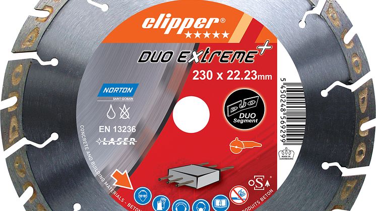 Duo Extreme+ Diamantklinga - Produkt 230 mm