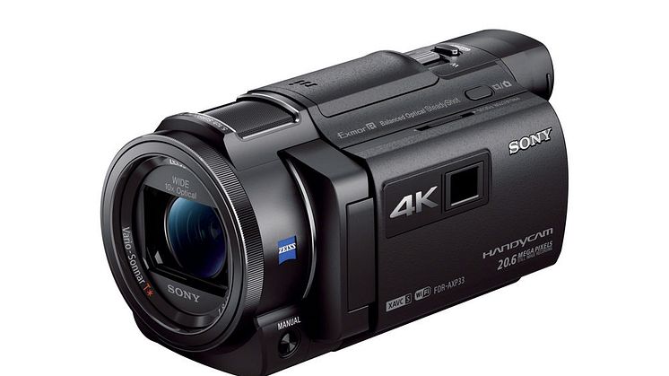Immortalisez chaque détail de votre vie en 4K avec le nouveau caméscope compact Handycam® de Sony
