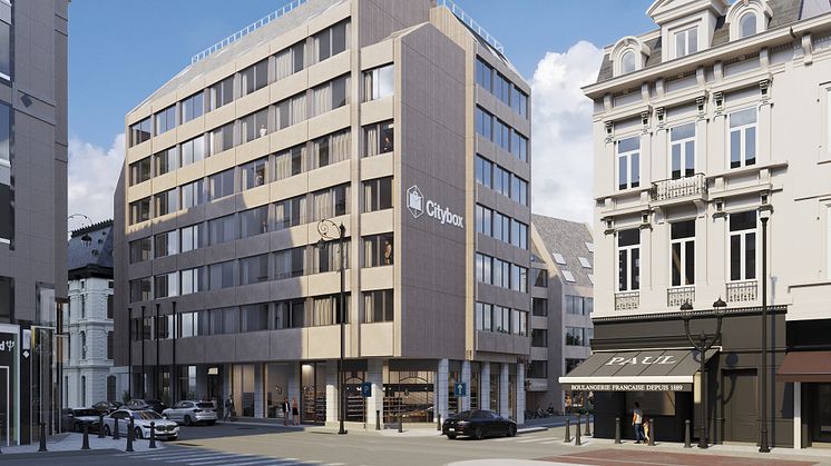 Citybox Hotels og Pandox signerer langsiktig leieavtale - åpner hotell i Brussel 