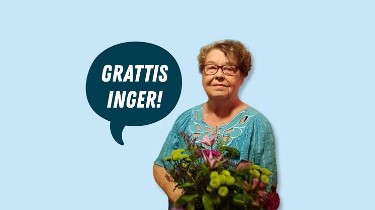 Inger från Järfälla vann högsta jackpotten på bingo -  411 081 kronor!