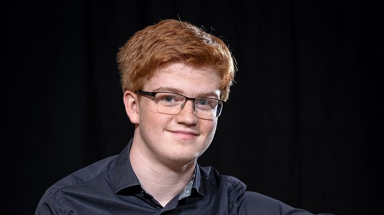 Vinnare av Polstjärnepriset 2021 blev 17-årige pianisten Vilhelm Moqvist från Götene.