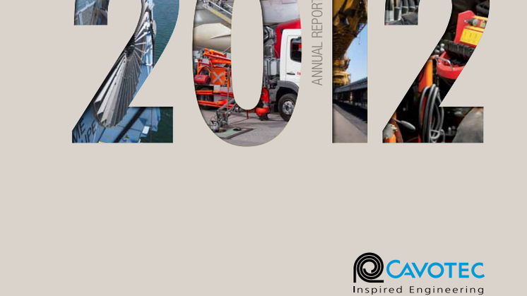 Cavotec Annual Report 2012