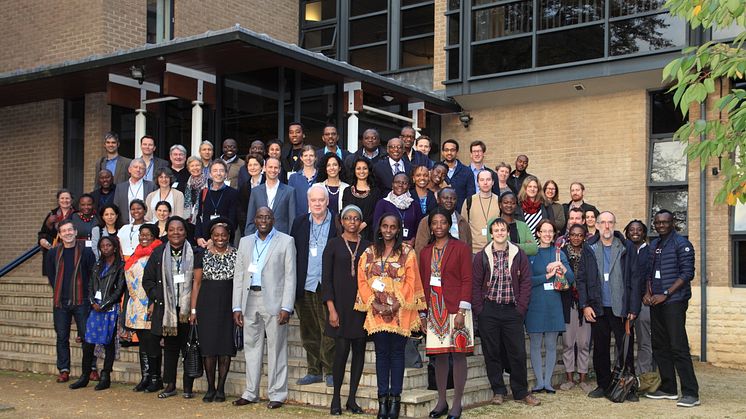 African research leaders and university of Oxford researchers meeting at Anthony’s college to develop the strategy for the Africa Oxford Initiative