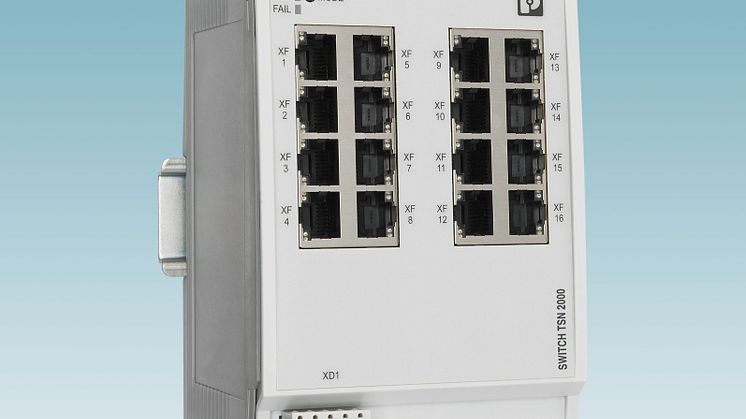 Managed TSN switches for real-time-capable networks