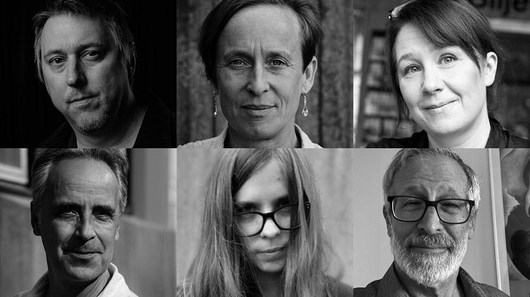 Erik Åkerlind, ﻿﻿Frida Röhl, ﻿﻿Johanna Larsson, ﻿﻿Kristina Ros, ﻿﻿Lars Melin,﻿﻿﻿ Robert Lyons
