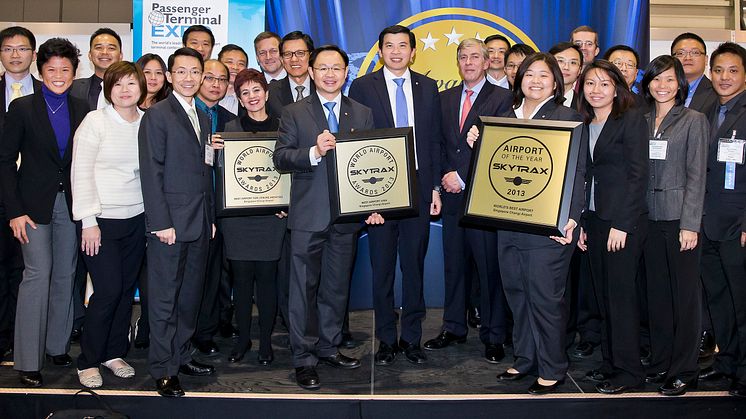 Changi Airport wins 3 Skytrax awards in 2013