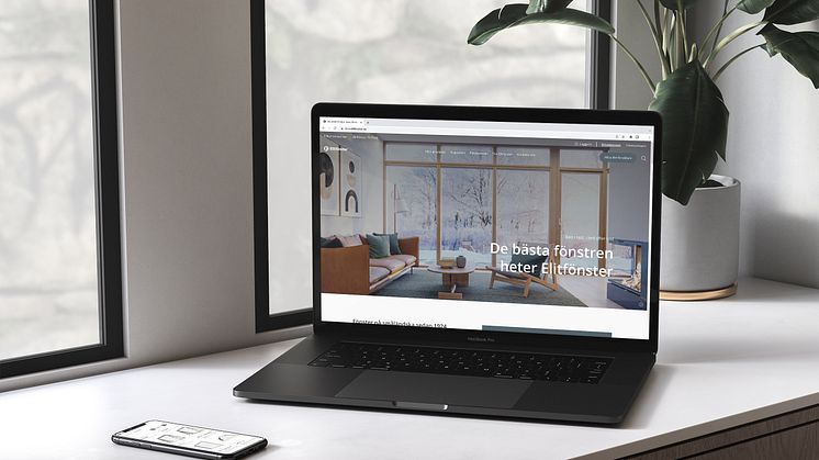 Elitfönsters nya webb – Elitfönster 2.0 – har fönsterköparen i oavbrutet fokus. 
