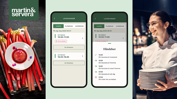 Martin & Servera lanserar unik app med smarta funktioner som förenklar vardagen för kunderna