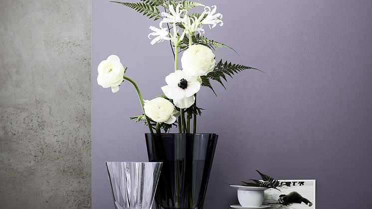 Von Porzellan zu Glas: 2020 legt Rosenthal die beliebte Flux Vase als Glasvariante neu auf.