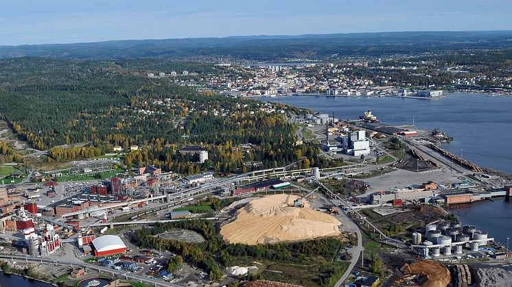 Sekabs produktionsanläggning och huvudkontor på plats i Örnsköldsviks Bioraffinaderi