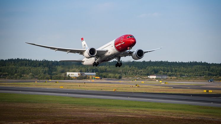 Norwegians internationella tillväxt fortsätter med en passagerarökning på 14 procent i oktober