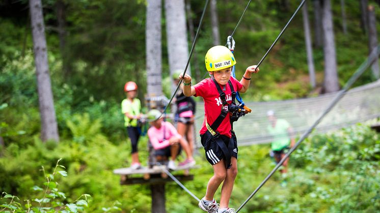 Trysil lanserer den første helårige Høyt & Lavt klatrepark
