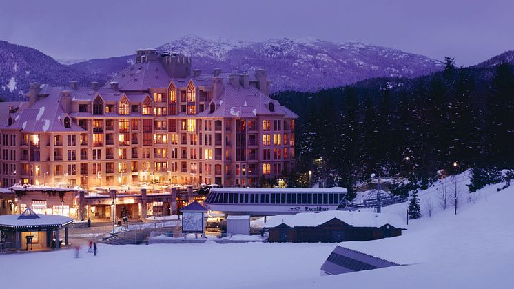 Pan Pacific Whistler Mountainside named Canada's Best Ski Hotel for eighth consecutive year