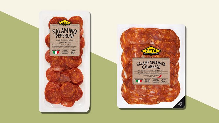 Två nya heta italienska salami!