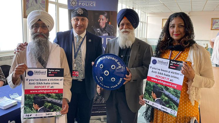Force leads awareness launch of national platform tackling anti-Sikh hate