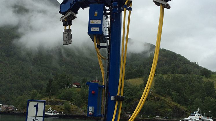 A Cavotec AMPDispenser unit in Norway
