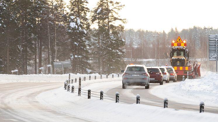 Svevia tar över ansvaret för att på uppdrag av Trafikverket ansvara för vägarna i Sundsvalls driftområde. Foto: Henke Olofsson