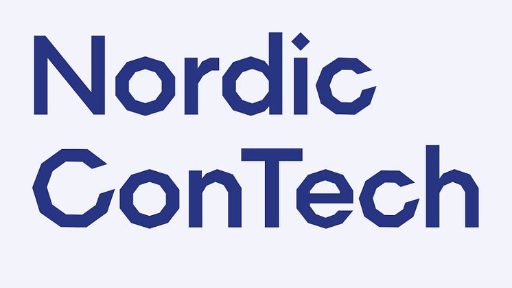 Nordic ConTech – en ny plattform för innovation  inom samhällsbyggnad lanseras på Nordbygg