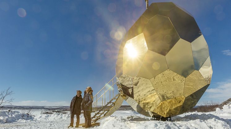 Solar Egg av Bigert och Bergström för Riksbyggen. Foto: Jean-Baptiste Engblad Béranger 