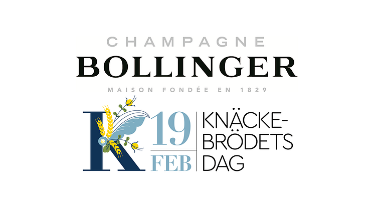 Champagne Bollinger samarbetar med Knäckebrödsakademin till Knäckebrödets dag