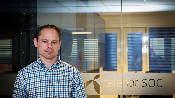 Gunnar Uglad, leder av Telenor sikkerhetssenter