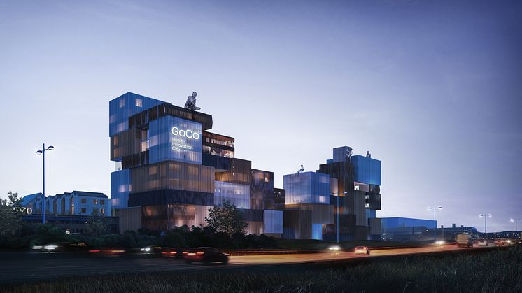 GoCo House – GoCo Health Innovation City – signaturbyggnaden som ska bli en katalysator för svensk hälsoinnovation.