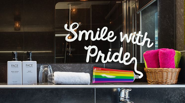 Smile with Pride tillsammans med Scandic och QX  – detta händer på Scandic under Pride 
