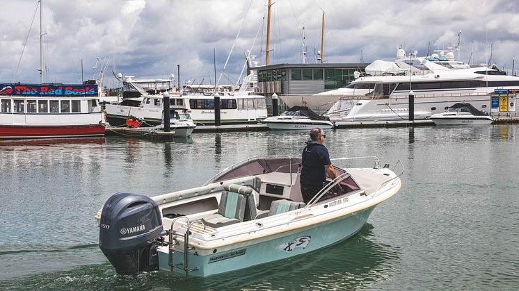 A new Yamaha engine gives a 35 year old boat a new lease on life