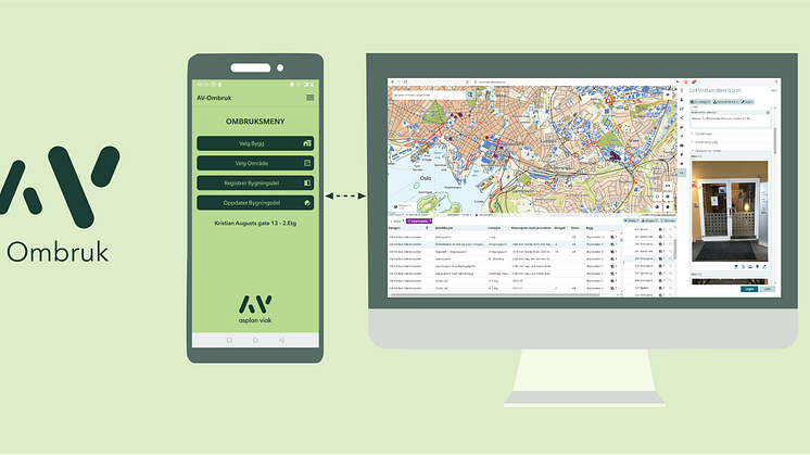 AV Ombruks GIS-baserte database kan kobles opp mot flere forskjellige markedsplasser, etter hvert som disse blir tilgjengelige.