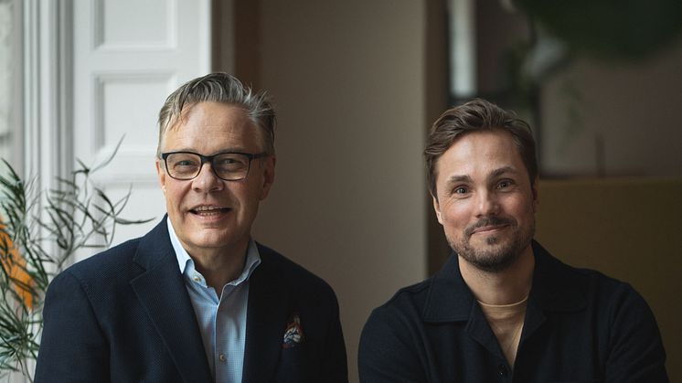 Sonnie Byrling, CEO and Elias Stenberg, marketing manager
