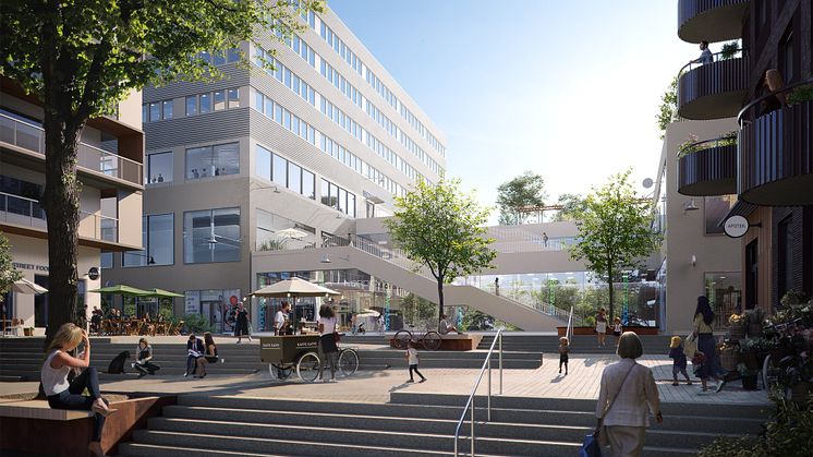 I april 2023 flyttar Ferroamp till nya kontorslokaler i Umami Park, Sundbyberg. Bild: Wallenstam