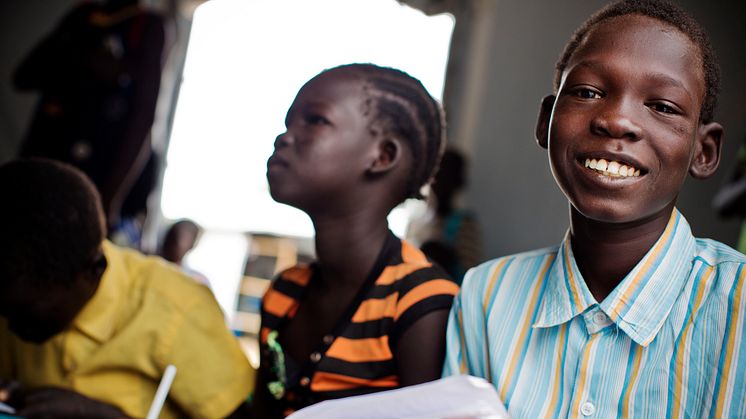 400 000 barn får gå tillbaka till skolan i Sydsudan