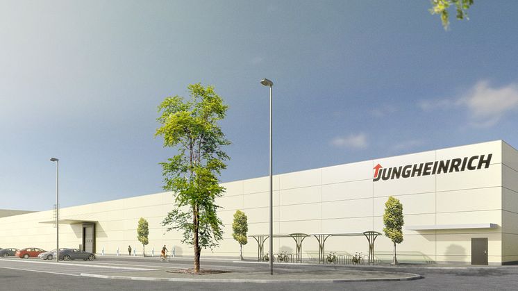Jungheinrich bygger ny fabrik i Chomutov, Tjeckien.