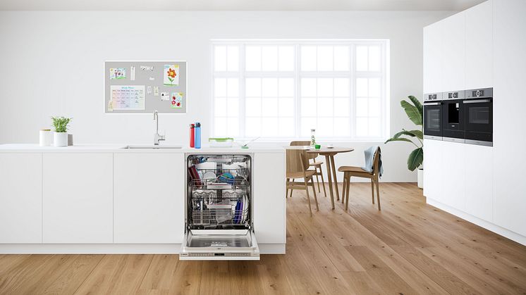 Bosch nye PerfectDry opvaskemaskiner med en ekstra tredje kurv og effektiv Extra Clean Zone