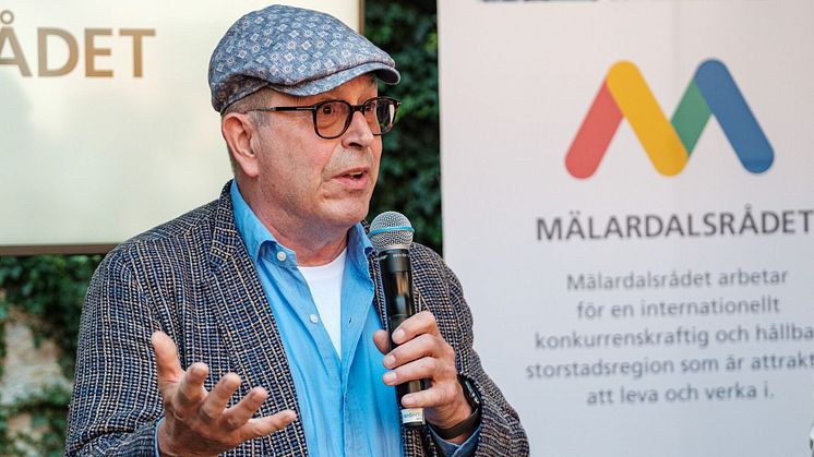 Journalisten och TV4:s tidigare VD Jan Scherman har utsetts till Årets Mälardarling 2019. Foto: Göran Johansson, Frilansfotograferna.