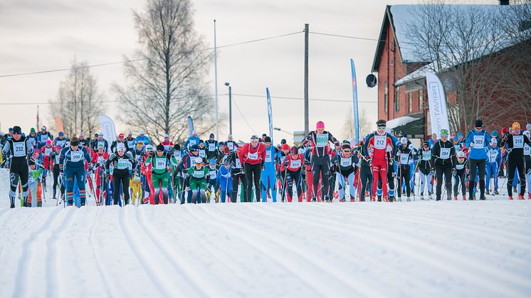 Mye folk og god stemning på fjorårets Trysil Skimaraton