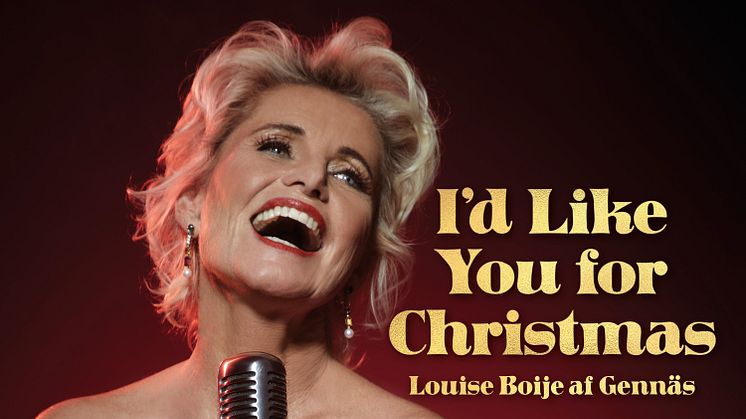 Louise Boije af Gennäs - I'd like you for Christmas Omslag