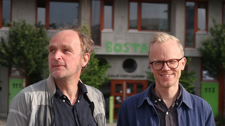 Från vänster: Cord Siegel, ägare och styrelseordförande, och Martin Stavenow Svensson VD Siegel Group.