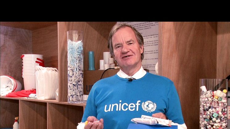 Bjørn Kjos oppfordrer til kjøp av UNICEFs Verdensgaver