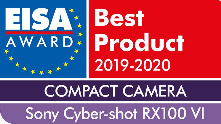 EISA Award Sony Cyber-shot RX100 VI