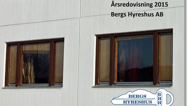 Bergs Hyreshus ABs årsredovisning för 2015