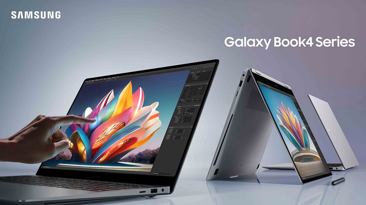 Samsung introducerer nye intelligente forbindelsesfunktioner på Galaxy Book4-serien i samarbejde med Microsoft