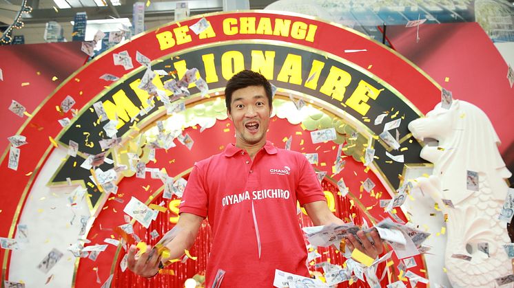 Singapore-based Japanese engineer wins S$1 million at Changi Airport
