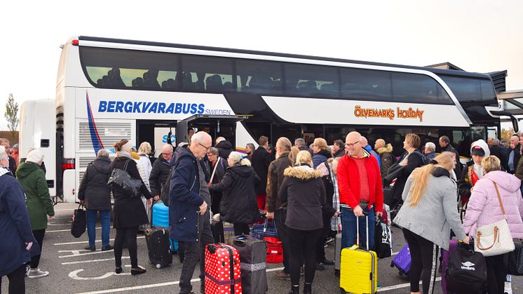 Reserekord! 800 bussresenärer till Prag under en och samma helg med Ölvemarks Holiday