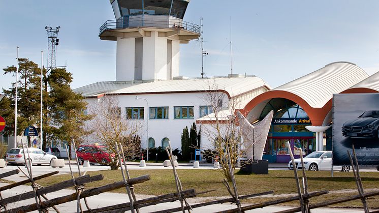 Visby Airport förbättrar för resenärer som väljer taxi